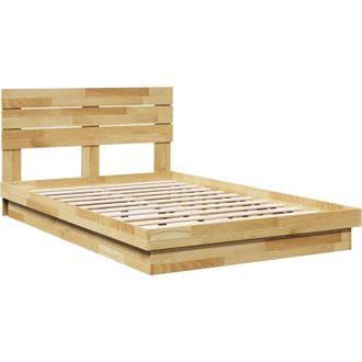 vidaXL Estructura De Cama Con Cabecero Sin Colch&oacute;n 120x200 Cm Vidaxl