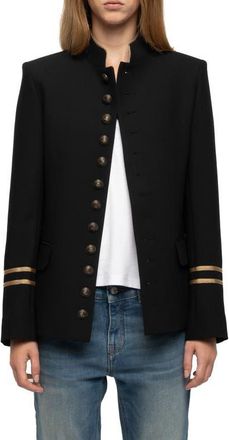 Zadig&Voltaire Vallo Tailleur Blazer in Black at Nordstrom, Size 40