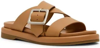 Blondo Larah Waterproof Sandal in Almond Leather at Nordstrom, Size 9.5