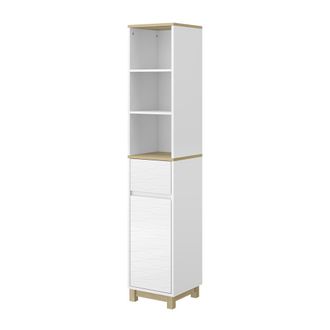 Vicco Mueble De Ba&ntilde;o Livia, Blanco, 30 X 151 Cm Con Cajones