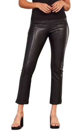 La Made Burton Crop Pant In Black