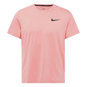 Nike Pro Dri-FIT Solid Color Casual Sports Quick Dry Round Neck Short Sleeve Pink CZ1182-827