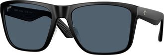 Costa Mens Los Alijos Polarized Sunglasses 580P In Matte Black Gray