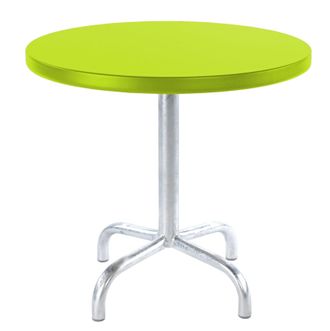 Schubiger M&ouml;bel Metall-Beistelltisch S&auml;ntis Rund