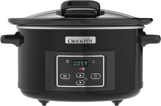 Crock Pot Crockpot Olla Cocci&oacute;n Lenta 4,7 L Csc052x Con Tapa Abatible
