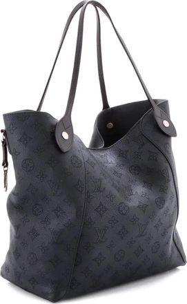 Louis Vuitton Hina Handbag Mahina Leather MM shoulder bag - Zwart