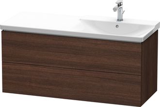 Duravit Duravit L-cube M&oacute;dulo Mural 1220mm De Ancho, Profundidad 481, 2 Cajones, Apto Para P3 Comfort Art&iacute;culo 233412, Lavabo A La Derecha, Color: Decoraci&oacute;n 