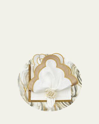 Nomi K Cloud Round Iron Placemat