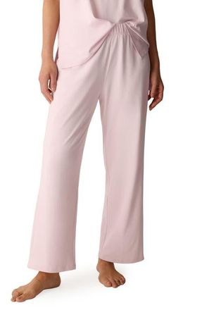 Eileen Fisher Pull-On Organic Cotton Ankle Pants in Crystal Pink at Nordstrom, Size Xx-Small