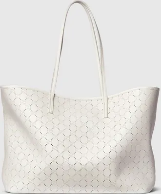 Gucci Tribeca Large Tote Bag, White, Leather