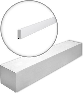 NMC Nmc - Ft1f-box Wallstyl Noel Marquet 1 Caja 26 Piezas Z&oacute;calo Moldura Friso Dise&ntilde;o Moderno Blanco 52 M
