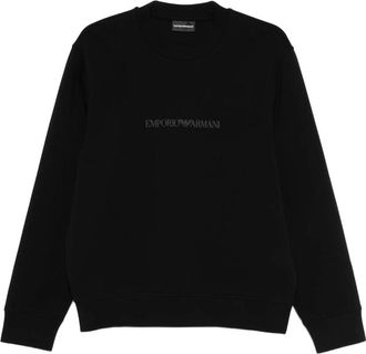 Emporio Armani Logo-detail Crew-neck Sweatshirt