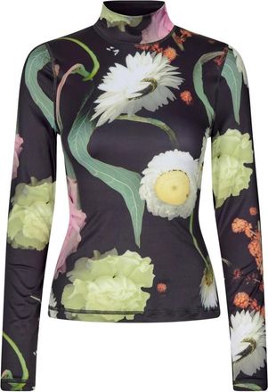 Stine Goya Gestreepte Turtleneck Jersey Top - Dames - Longsleeves - Veelkleurig - Xs/S - Tops