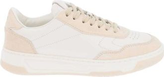 HUGO BOSS Dames/Dames Baltimore Leren Tennistrainers (Wit)