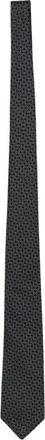 Emporio Armani Corbata de Seda Jacquard - Accessories - Hombre - Azul - ONE SIZE