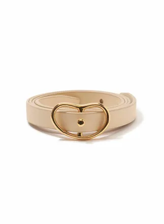 Lizzie Fortunato Skinny Georgia Belt In Butter