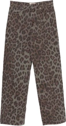 Aniye By Pantaloni Lizzy con stampa - Verde