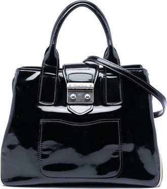 Miu Miu Pre-owned Miu Miu Patent Satchel Ladies 3NFBS6ROCVMJUXR1