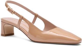 Stuart Weitzman Slingback Pump in Adobe at Nordstrom, Size 9.5
