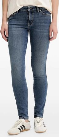 HUGO BOSS Jeans met logopatch - Blauw