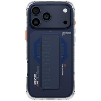 OEM Funda Skinarma Haxa Para Iphone 17 Pro Max Con Carga Magn&eacute;tica Y Soporte De Agarre (azul)