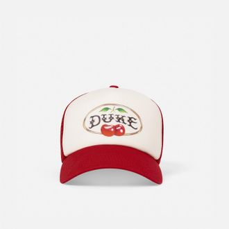 Duke + Dexter Duke + Dexter, Unisex Duke Cherry Red Trucker Cap, Size