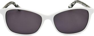Christian Lacroix Ladies White Rectangular Sunglasses CLS1044-011-4