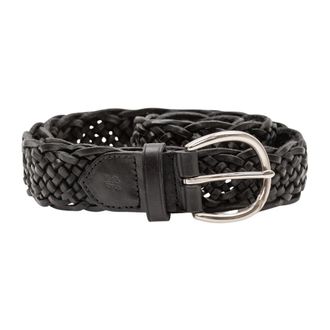 Dragon Diffusion 30mm London Buckle Riem - Dames - Accessoires - Zwart - Maat: 90 CM Leer