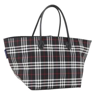 Burberry Pre-owned Tote Bags, female, Black, Size: ONE SIZE Pre-owned Tote Bag