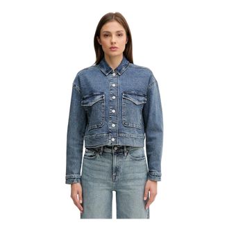 DKNY Mujer, Chaquetas, Azul, Talla: XL