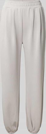 Emporio Armani Sweatpants mit elastischem Bund in Hellgrau, Größe XL