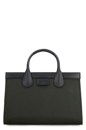 Chloé Barbour X Chloé - Edith Canvas Tote Bag