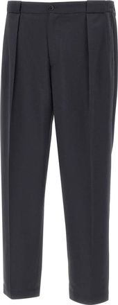 BRIGLIA 1949 Portobello S Broeken - Heren - Straight fit broeken - Blauw - XL - Wol - Broeken