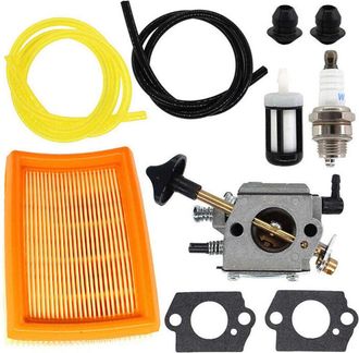 OEM Carburateur - Para Soplador De Espalda Br320 Br380 Br400 Br420 - 9,5 X 6,2 X 5,8 Cm - Aluminio Fundido - 1 Unidad
