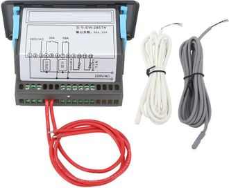 OEM Termostato T&aacute;ctil Inteligente, Pantalla Digital Doble, Controlador De Temperatura De Descongelaci&oacute;n Del Refrigerador, Ac220v