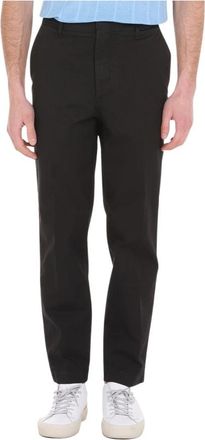 Dondup Pantalone Zyan Wide Broeken - Heren - Wijde Broeken - Zwart - W36 - Broeken