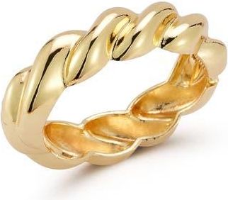 Sphera Milano Twisted Bangle Bracelet in Gold at Nordstrom Rack