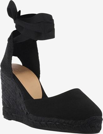 Castaner Espadrilles mit Keilabsatz aus Baumwolle Carina