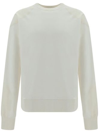 Thom Krom panel-detailing cotton sweatshirt - White