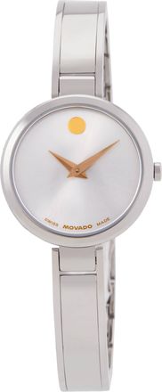 Movado Moda Quartz White Dial Ladies Watch 0608011