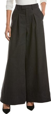 WeWoreWhat Pleated Wide Leg Trouser
