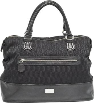Dior Pre-owned Canvas totes - Dames - Vintage Handtas - Zwart - ONE Size - Vintage