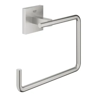 GROHE Las Ventajas Del Anillo De Toalla De Inicio De Grohe Start Cube Supersteel Grohe F&aacute;cil De Escalar Producto Resistente Y S&oacute;lido Fijaciones Ocultas Groh