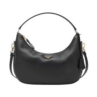 Prada Shoulder Bag - female - Prada - Shoulder Bags - Black - ONE SIZE - Bags