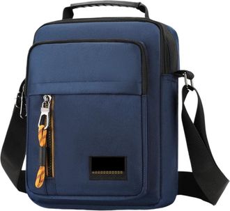 Generic Compatible For Mens Shoulder Bag Waterproof Messenger Crossbody Bags(Blue)