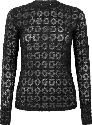 Aaiko Dames, Tops, Zwart, Maat: L