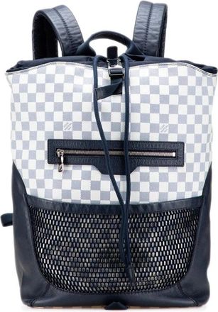 Louis Vuitton Pre-owned Backpacks, female, White, Size: ONE SIZE Pre-owned Drawstring Backpack