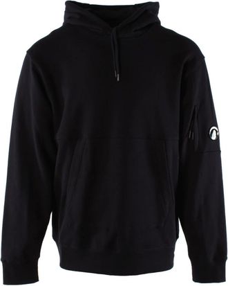 C.P. Company Hoodies, male, Blue, Size: 2XL Blue Cotton Sweater for Men