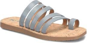 Korks Marisol Toe Loop Slide Sandal in Lt Blue at Nordstrom Rack, Size 11