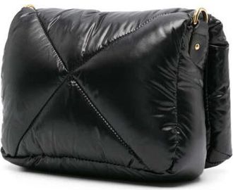 Moncler Puf Twist-Lock Mini Crossbody Bag Black > Shoulder